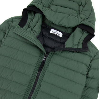 Stone Island 42725 O-cottonr Nylon Tela Jacket Sage V0055