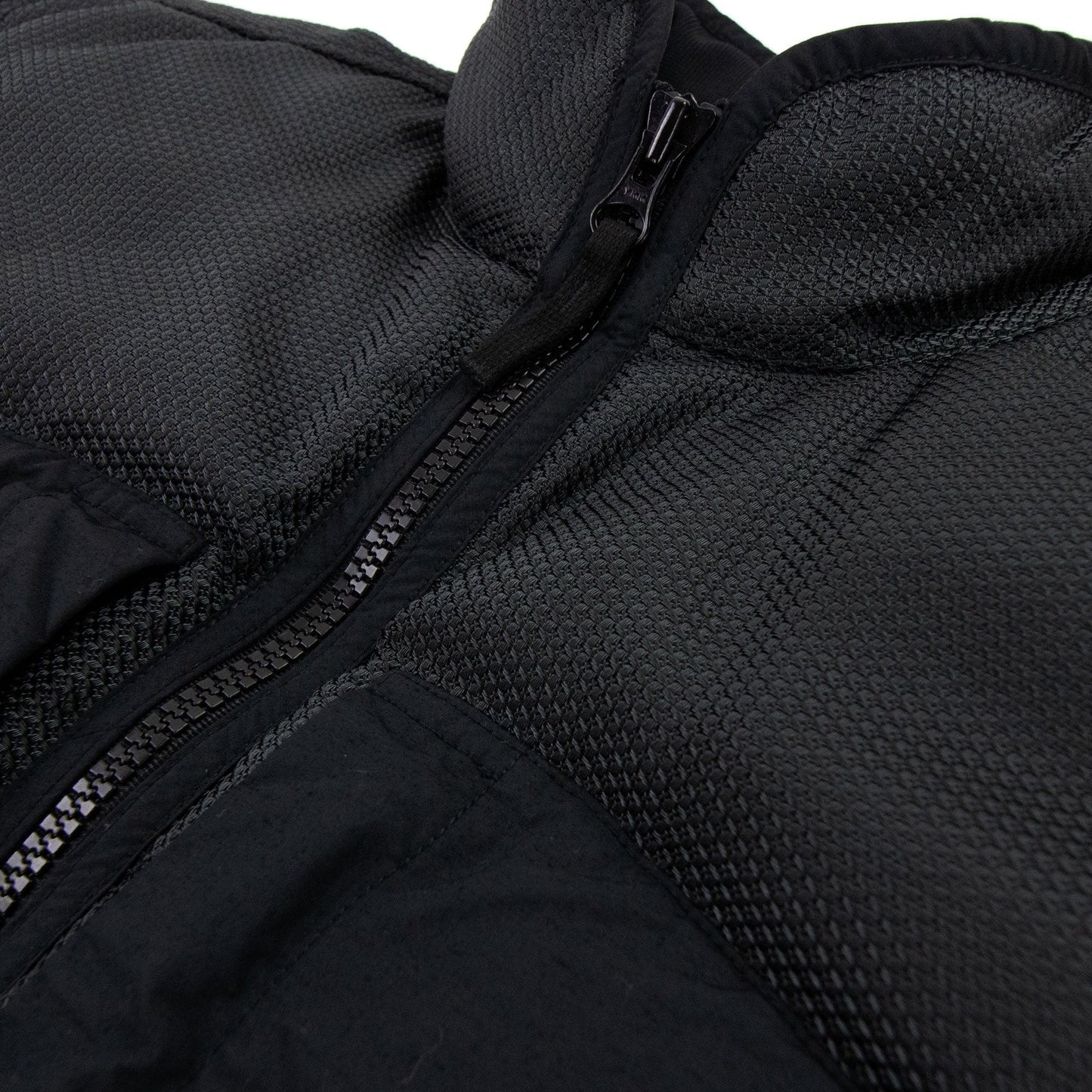 Stone Island 42840 Modified Panama 6/3 Ht Nylon Mix Down Tc Jac Black V0029