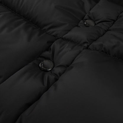 Burberry Detachable Sleeve Hooded Puffer Jacket Black