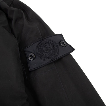 Stone Island 40501 Twin Zip Shell Jacket Black V0029