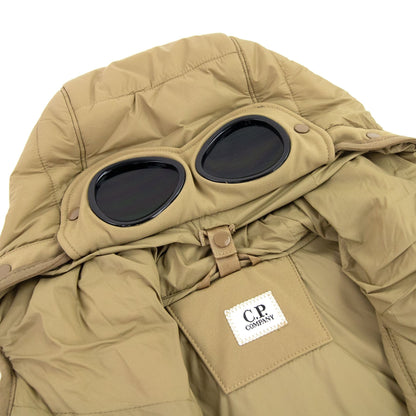 CP Company C.P. Shell-r Mixed Goggle Jacket Mustard 326