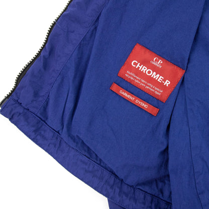 CP Company Chrome-r Detachable Goggle Overshirt Blue 878