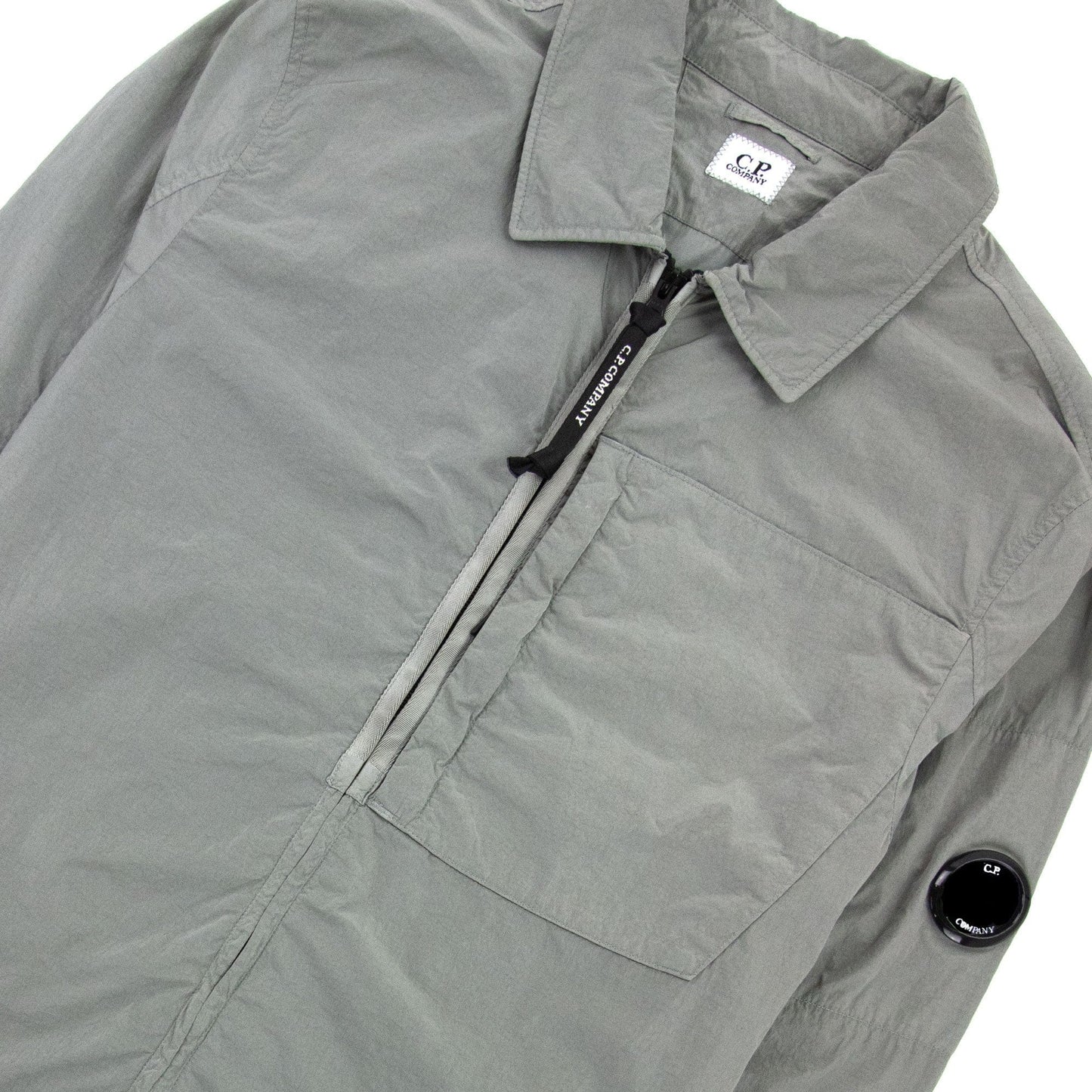 CP Company Chrome-r Overshirt Moon Mist 917