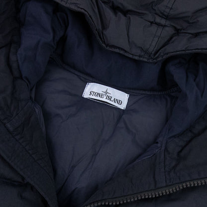 Stone Island 40123 Garment Dyed Crinkle Reps Ny Down Tc Jacket Navy V0020