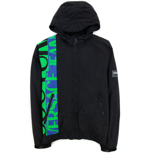 Versace Jeans Couture Logo Accent Jacket Black
