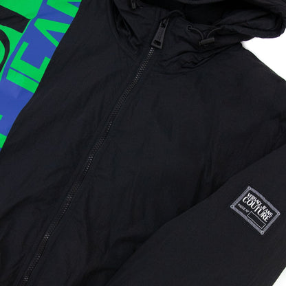 Versace Jeans Couture Logo Accent Jacket Black