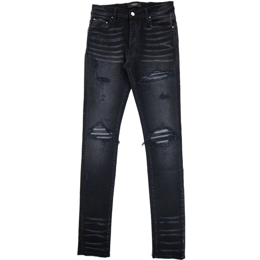 Amiri Mx1 Iridescent Jean Black