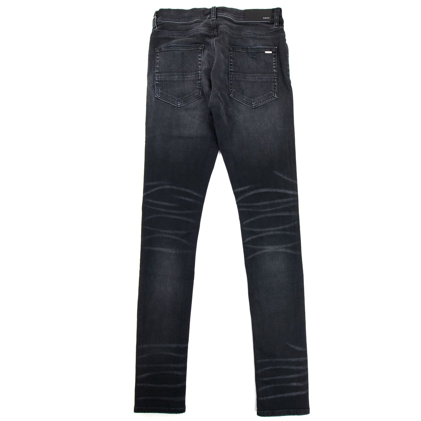 Amiri Mx1 Iridescent Jean Black
