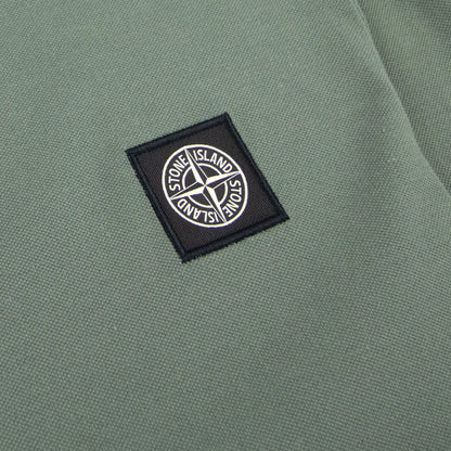 Stone Island Tip Collar Polo Olive V0055