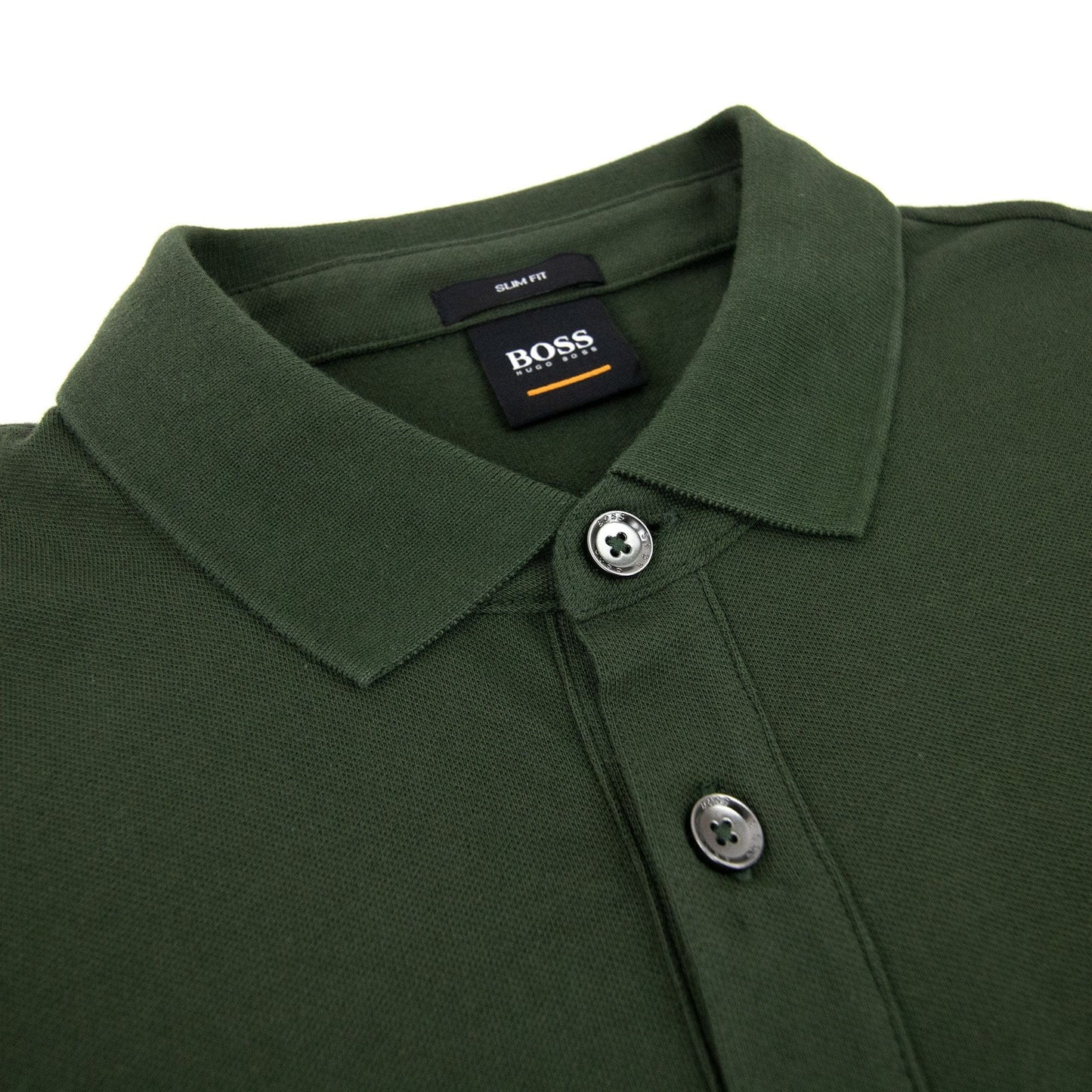 Hugo Boss Passenger Slim Fit Patch Polo Khaki