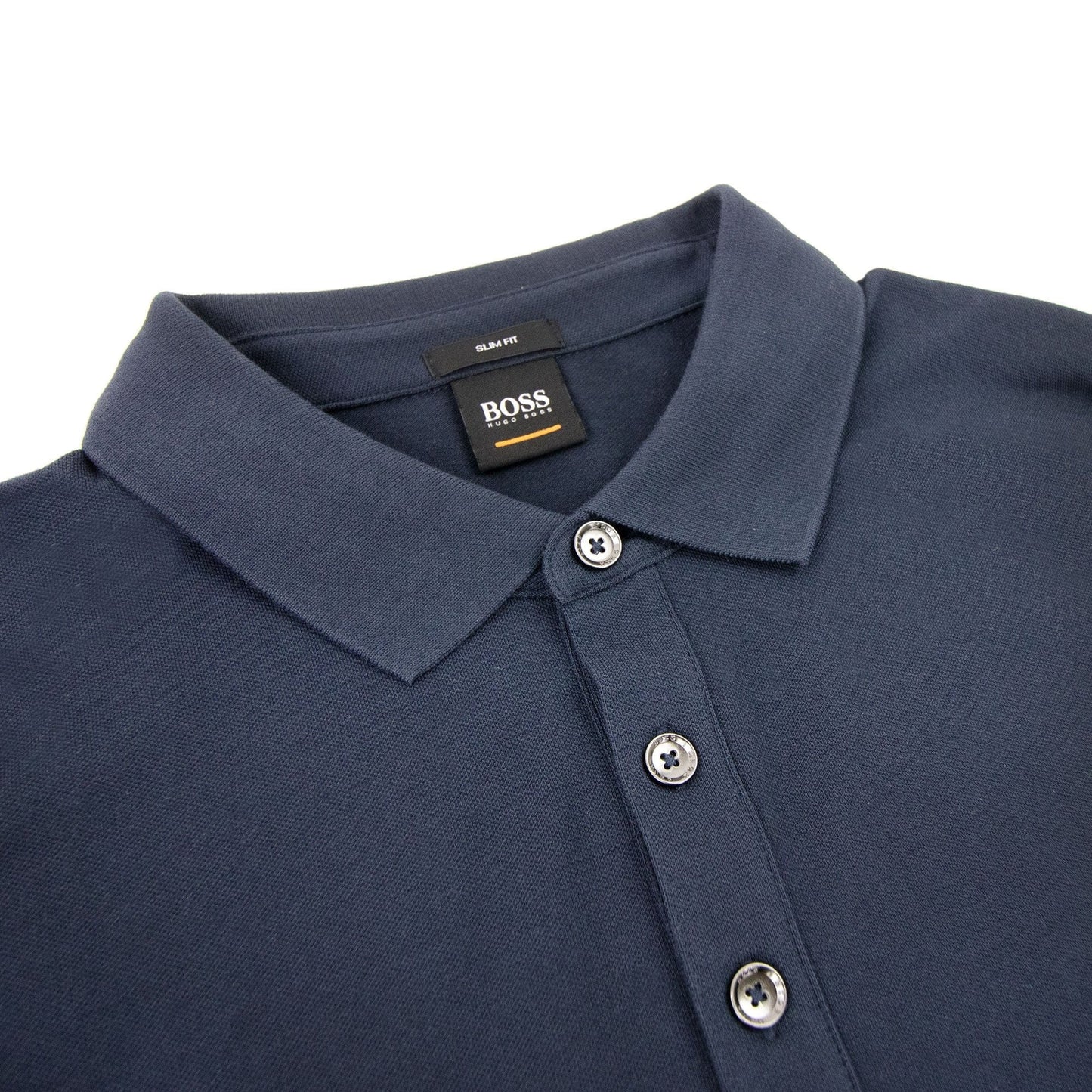 Hugo Boss Passerby L/s Patch Logo Polo Navy 404