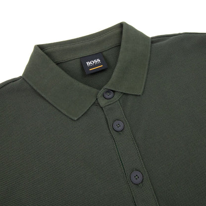 Hugo Boss Printcat Rubber Logo S/s Polo Khaki