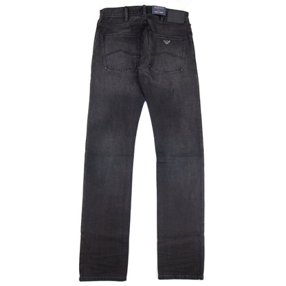 Armani Jeans J45 Slim Fit Jeans Black