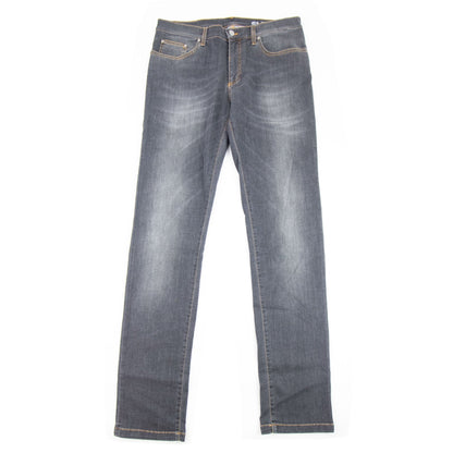 Versace Collection Medusa Slim Fit Jeans Dark Grey