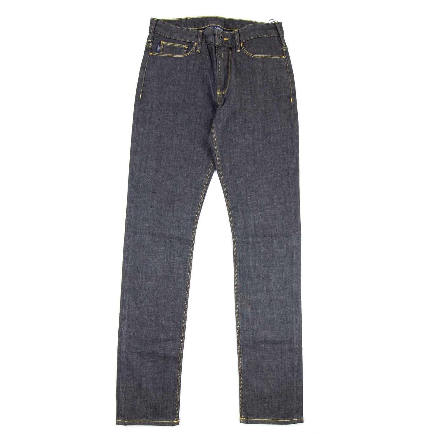 Armani Jeans J06 Gold Stitch Slim Fit Jeans Nero
