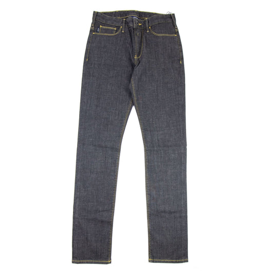 Armani Jeans J06 Gold Stitch Slim Fit Jeans Nero