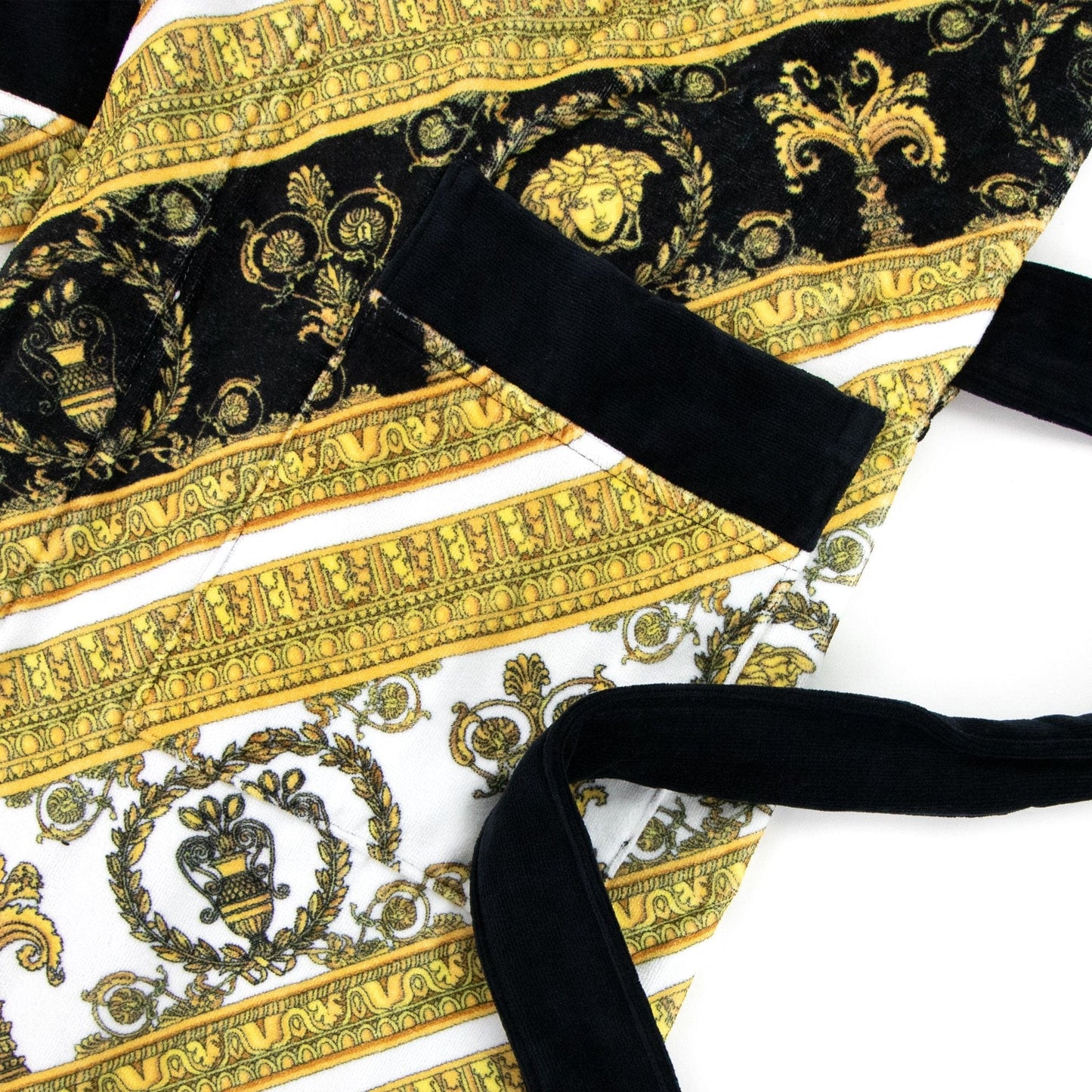 Versace Baroque Print Bathrobe