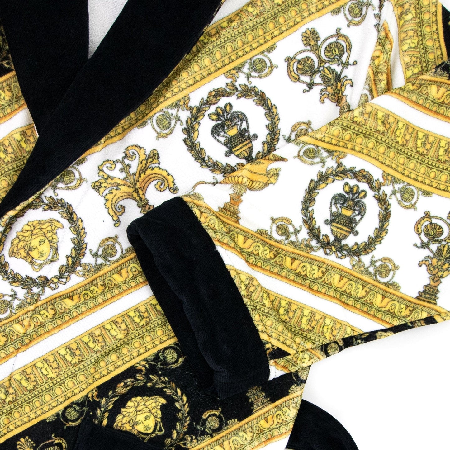 Versace Baroque Print Bathrobe