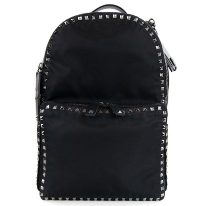 Valentino Studded Backpack Black 0NO