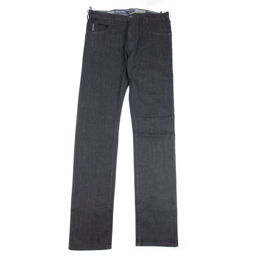 Armani Jeans J45 Regular Fit Jeans Nero