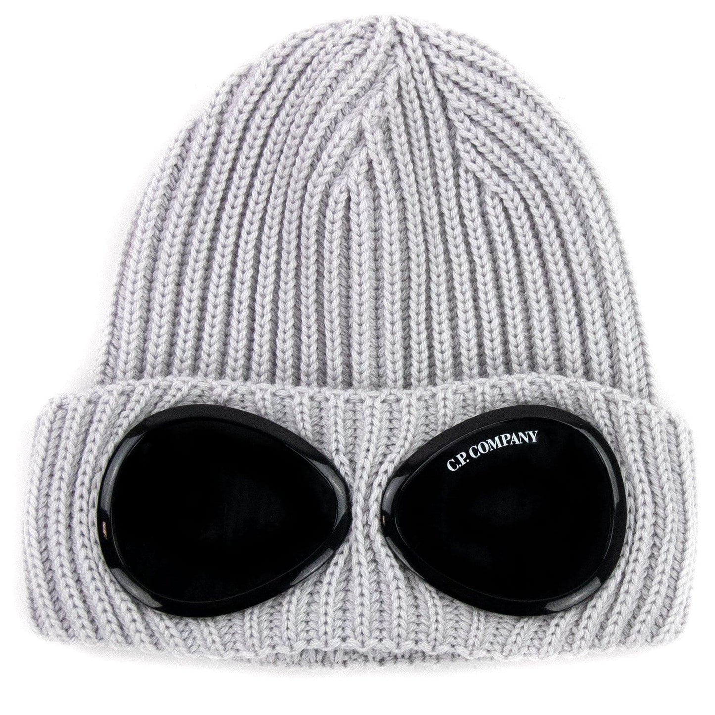 Cp Company Undersixteen Extra Fine Merino Wool Goggle Beanie Sandshell 116