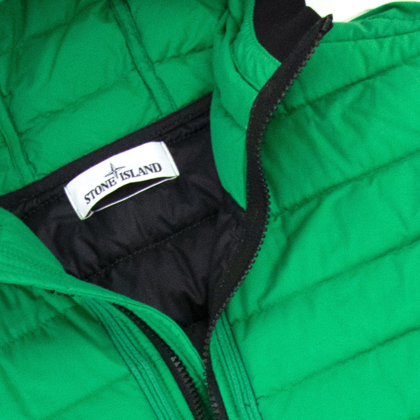 Stone Island 42725 O-cottonr Nylon Tela Jacket Green