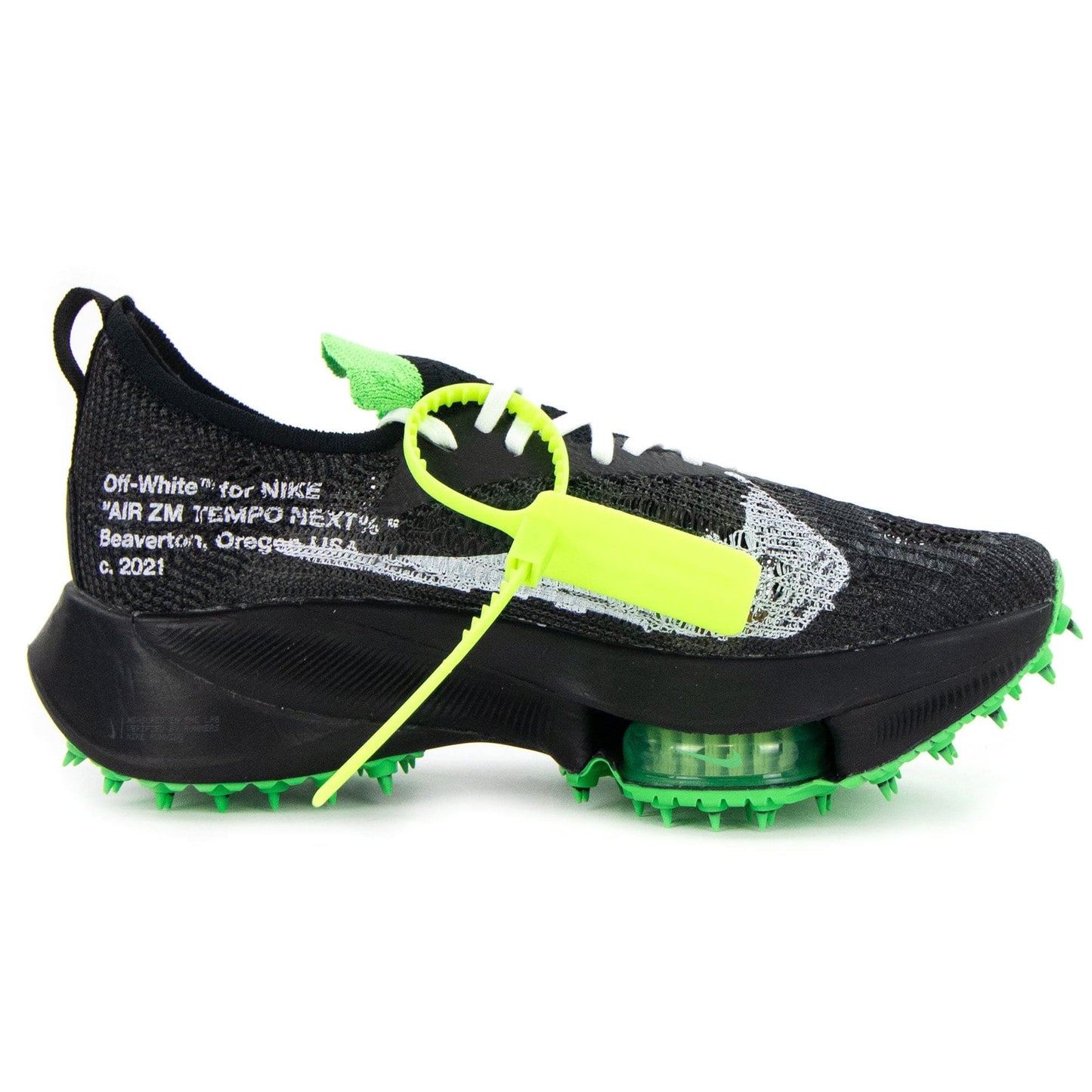 Off White Nike Air Zoom Tempo Trainer Black/white