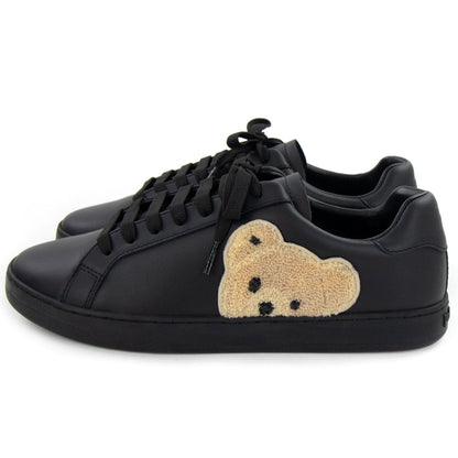 Palm Angels Teddy Bear Tennis Sneakers Black/brown