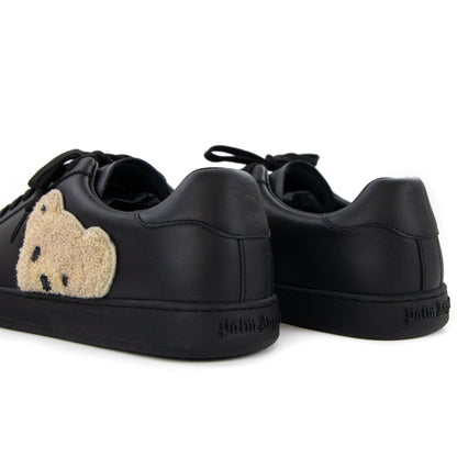 Palm Angels Teddy Bear Tennis Sneakers Black/brown