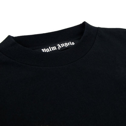 Palm Angels Dubai Heart Sprayed T Shirt Black/yellow