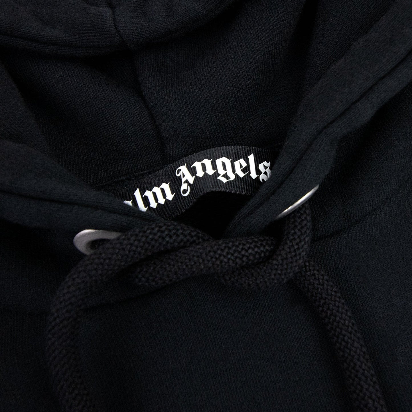 Palm Angels Moritz Heart Sprayed Hoody Black/blue