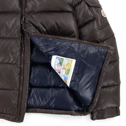 Moncler Maya Short Down Jacket Brown 243