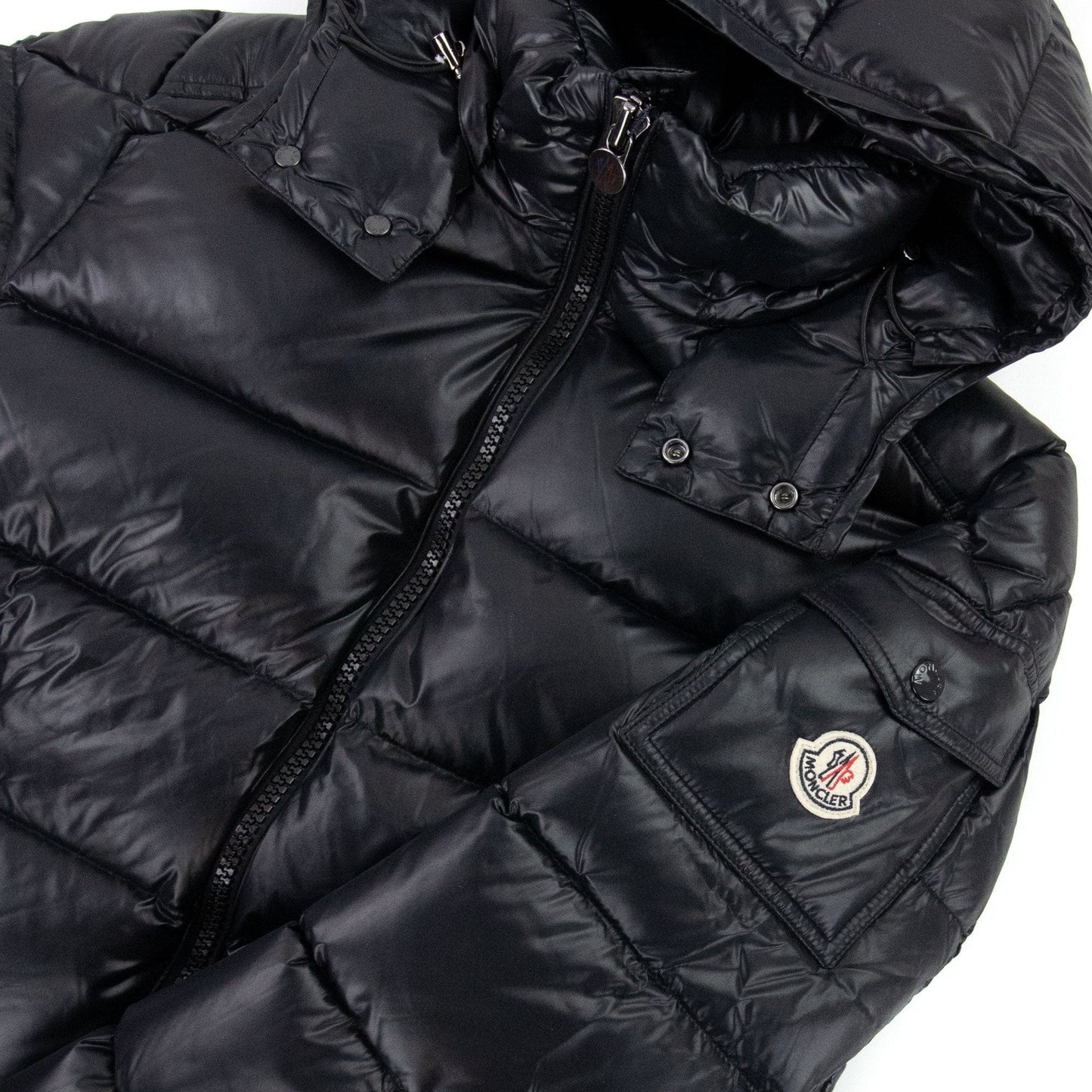 Moncler Maya Short Down Jacket Black 999