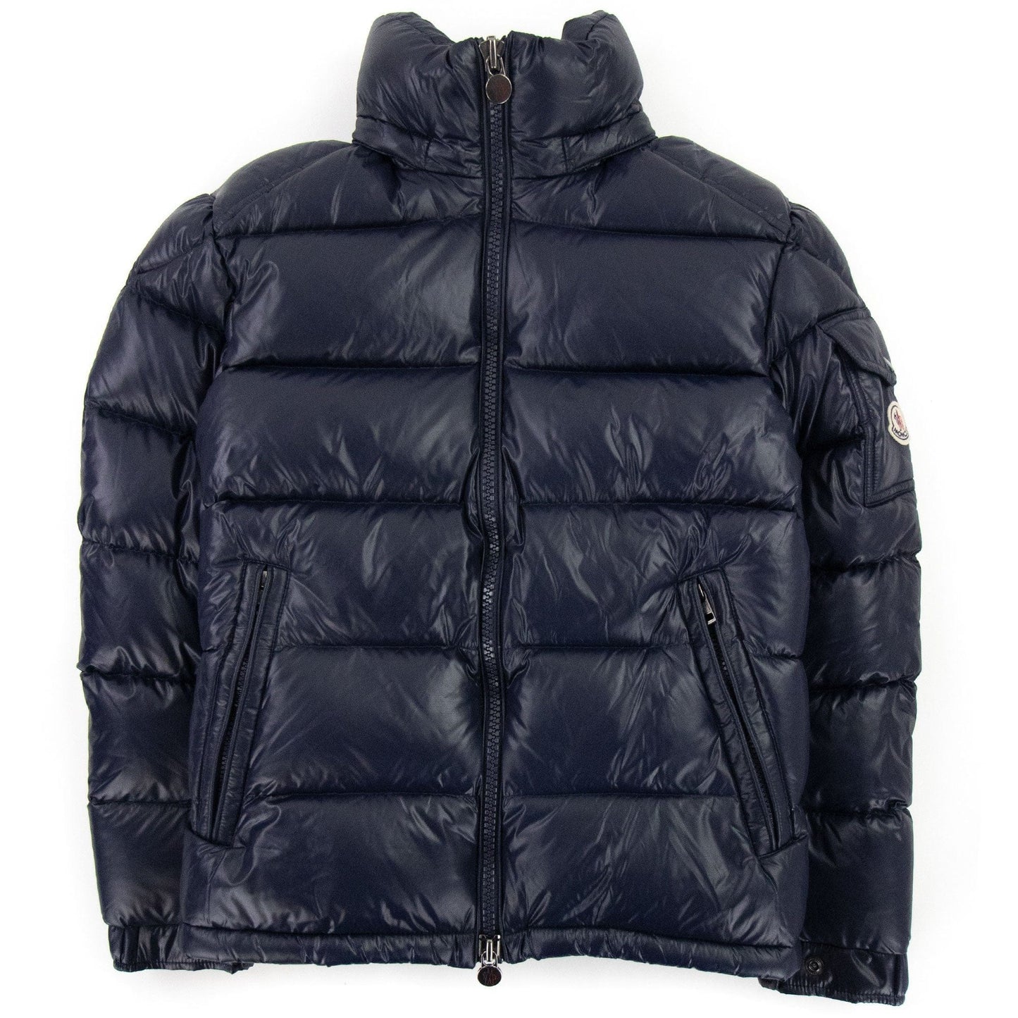 Moncler Maya Short Down Jacket Navy 742