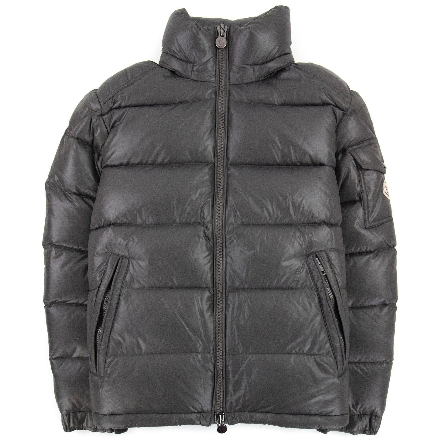 Moncler Maya Short Down Jacket Dark Grey 930