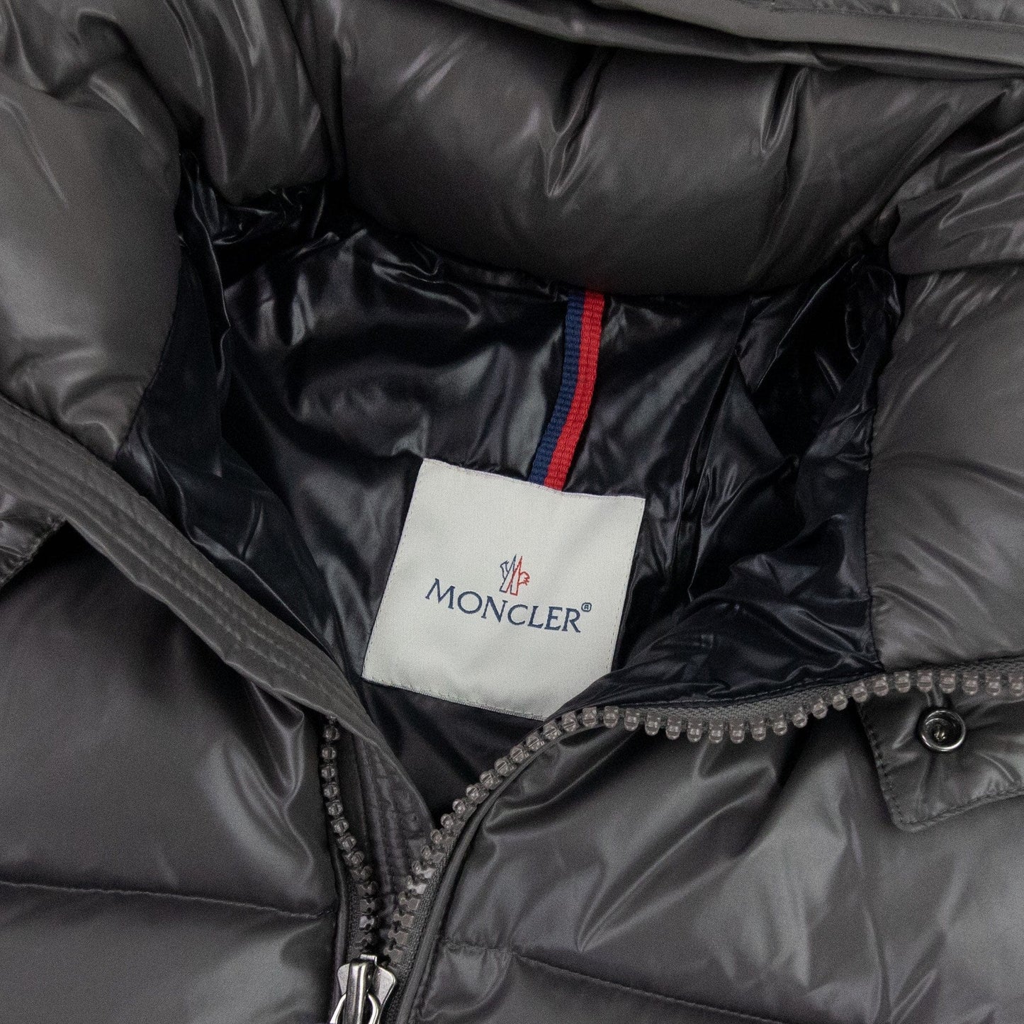 Moncler Maya Short Down Jacket Dark Grey 930