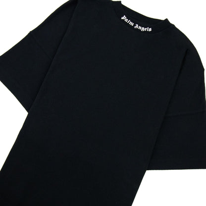 Palm Angels Over Logo T Shirt Black/white