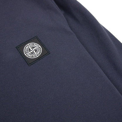 Stone Island Tip Collar Polo Ink Blue V3026
