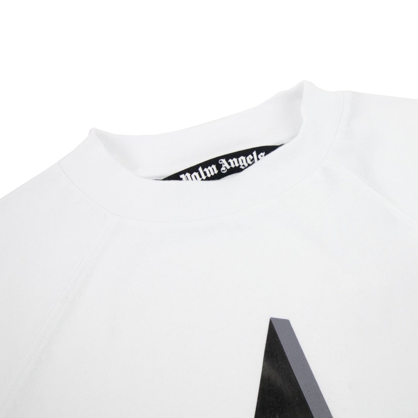 Palm Angels Rockstar Over Reglan T Shirt White/black