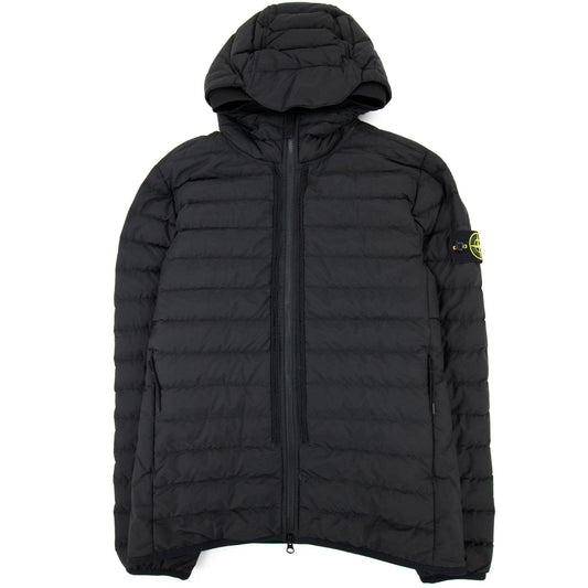 Stone Island 42725 O-cottonr Nylon Tela Jacket Black V0029
