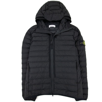 Stone Island 42725 O-cottonr Nylon Tela Jacket Black V0029