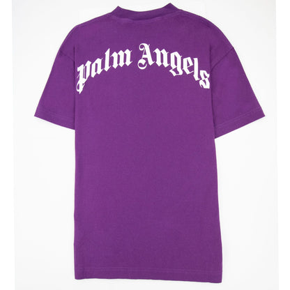 Palm Angels Ice Bear Logo T Shirt Purple/brown