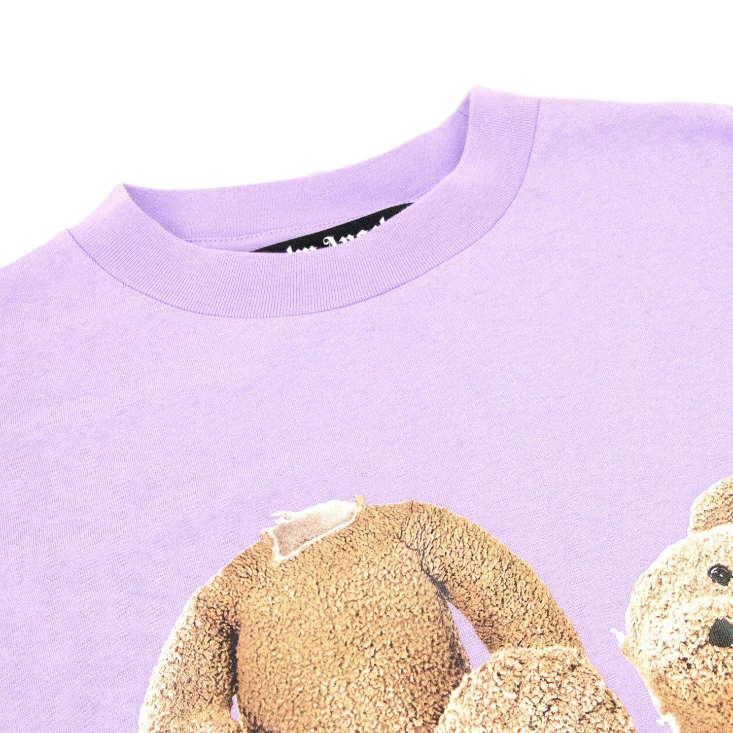 Palm Angels Ice Bear Logo T Shirt Lilac/brown