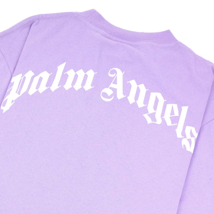Palm Angels Ice Bear Logo T Shirt Lilac/brown