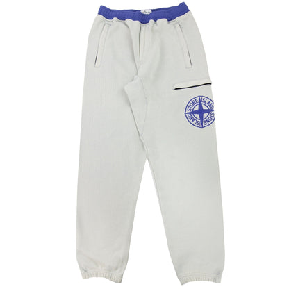 Stone Island 62937 Diagonal Polyester Cotton Fleece Periwinkle V0043