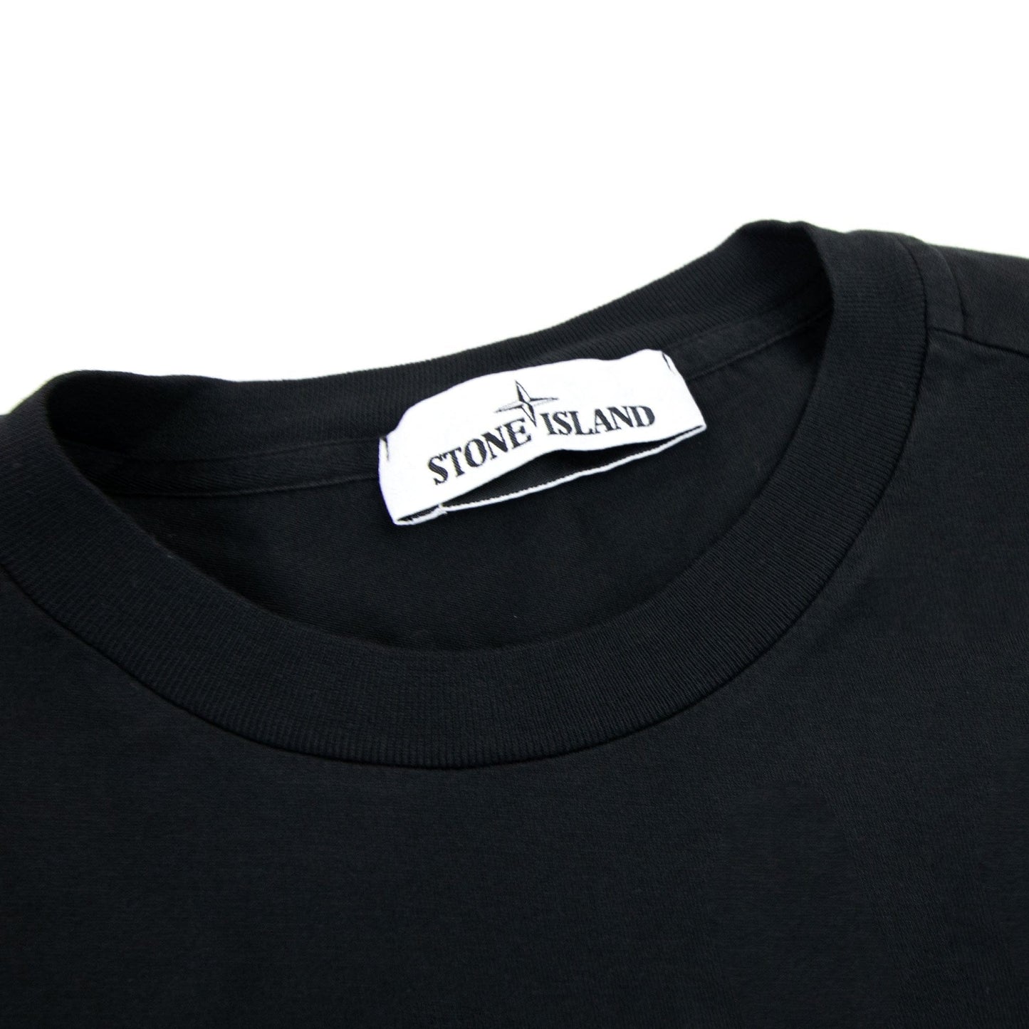 Stone Island Ls T/s Patch Black V0029