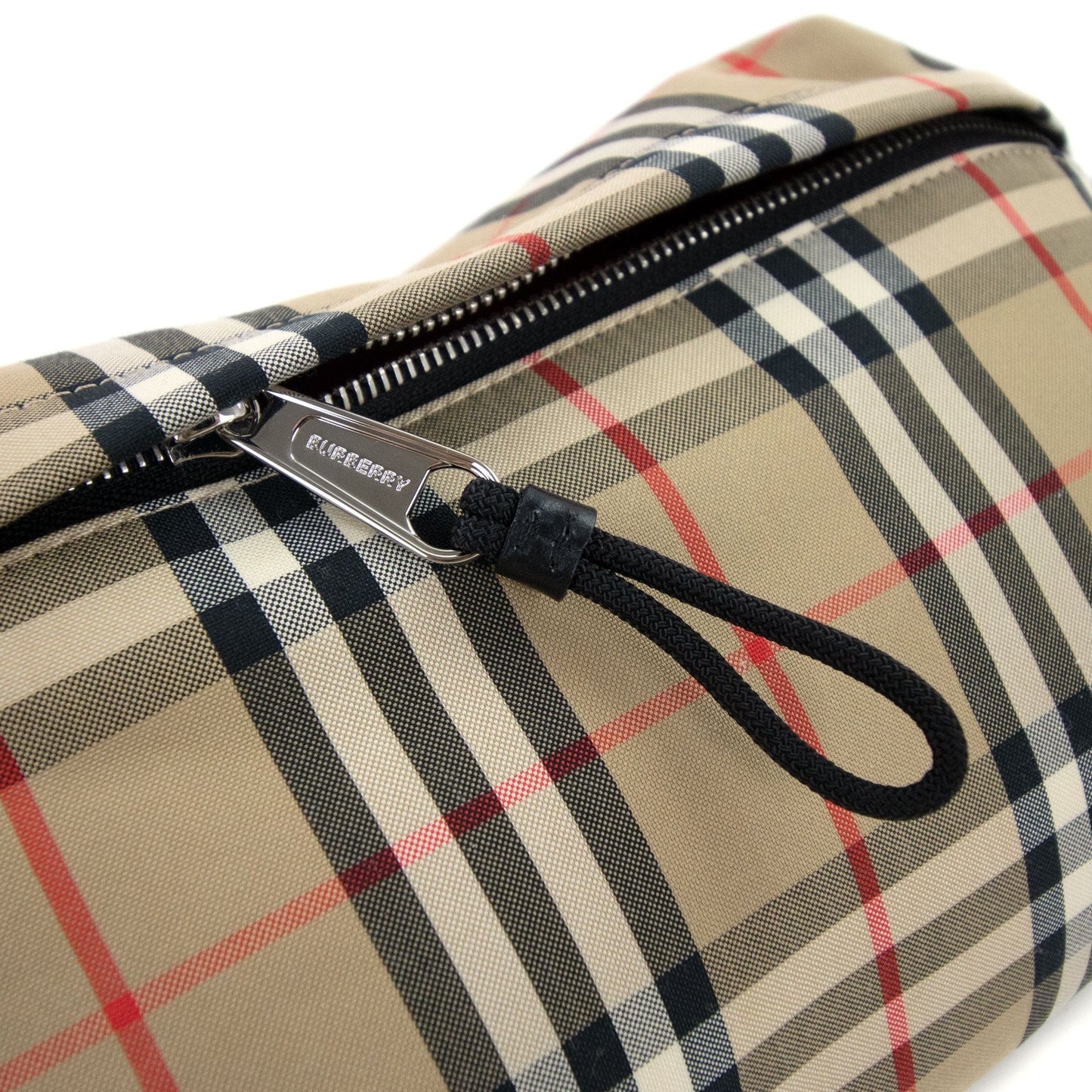 Burberry Medium Vintage Check Bonded Cotton Bum Bag Archive Beige