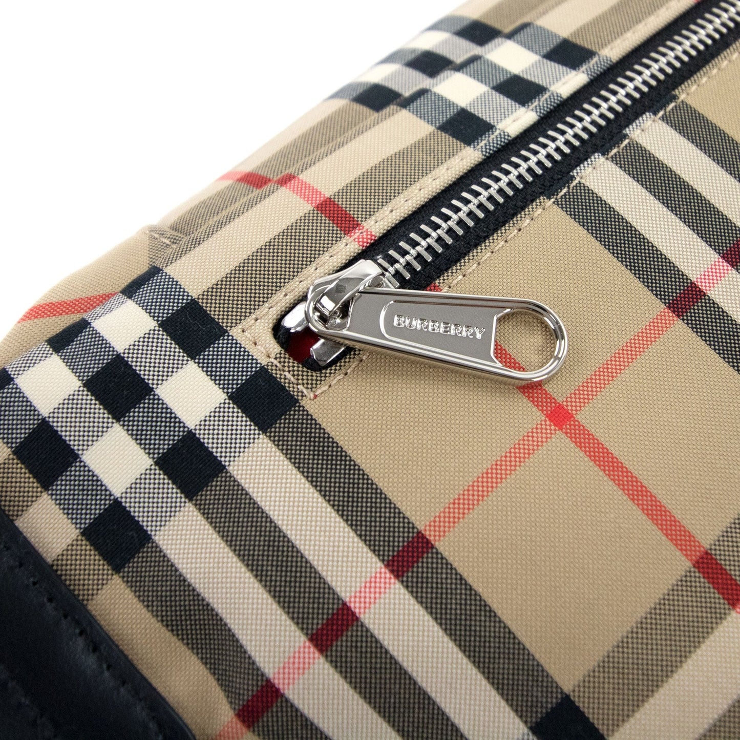Burberry Medium Vintage Check Bonded Cotton Bum Bag Archive Beige