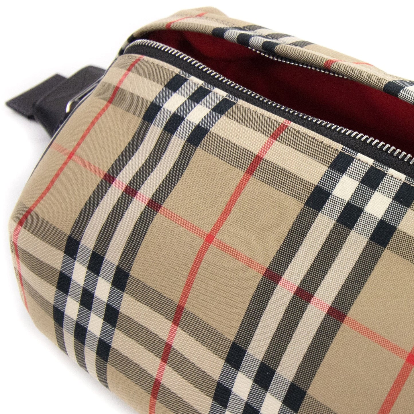 Burberry Medium Vintage Check Bonded Cotton Bum Bag Archive Beige