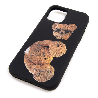 Palm Angels Sprayed Bear Iphone 12 Pro Case Black/brown